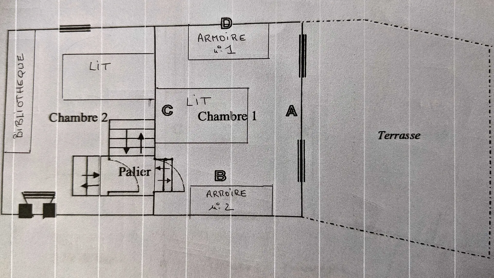 Plan de l'étage