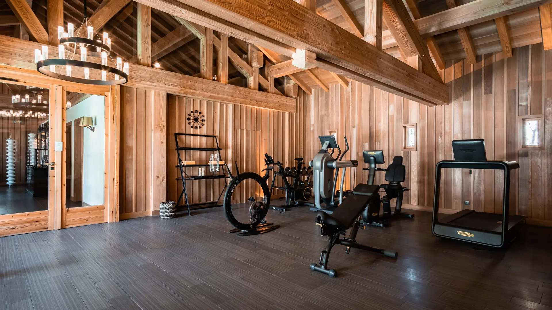 Salle de Sport_Spa By Clarins - Hôtel Le Blizzard