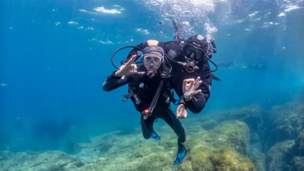 Baptême de plongée en last minute
