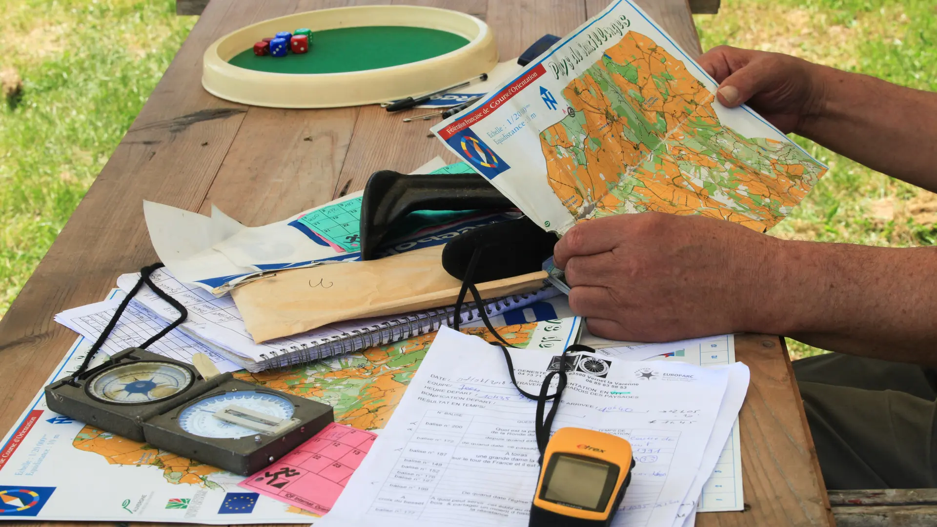 la carte d orientation