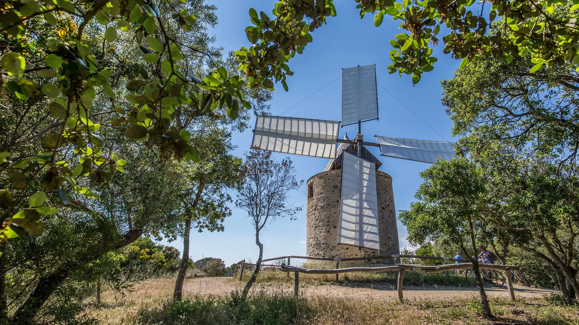 Le Moulin du bonheur à Porquerolles