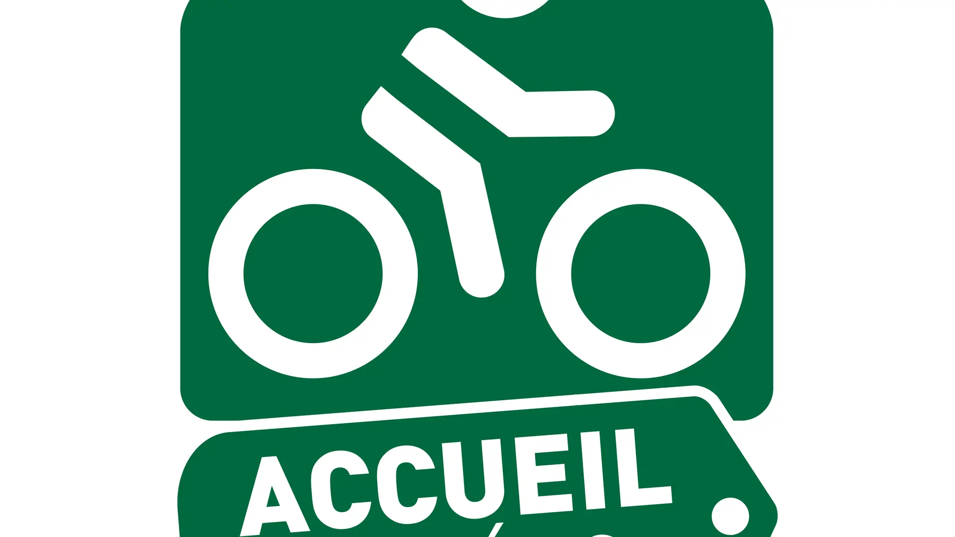 Logo accueil vélo