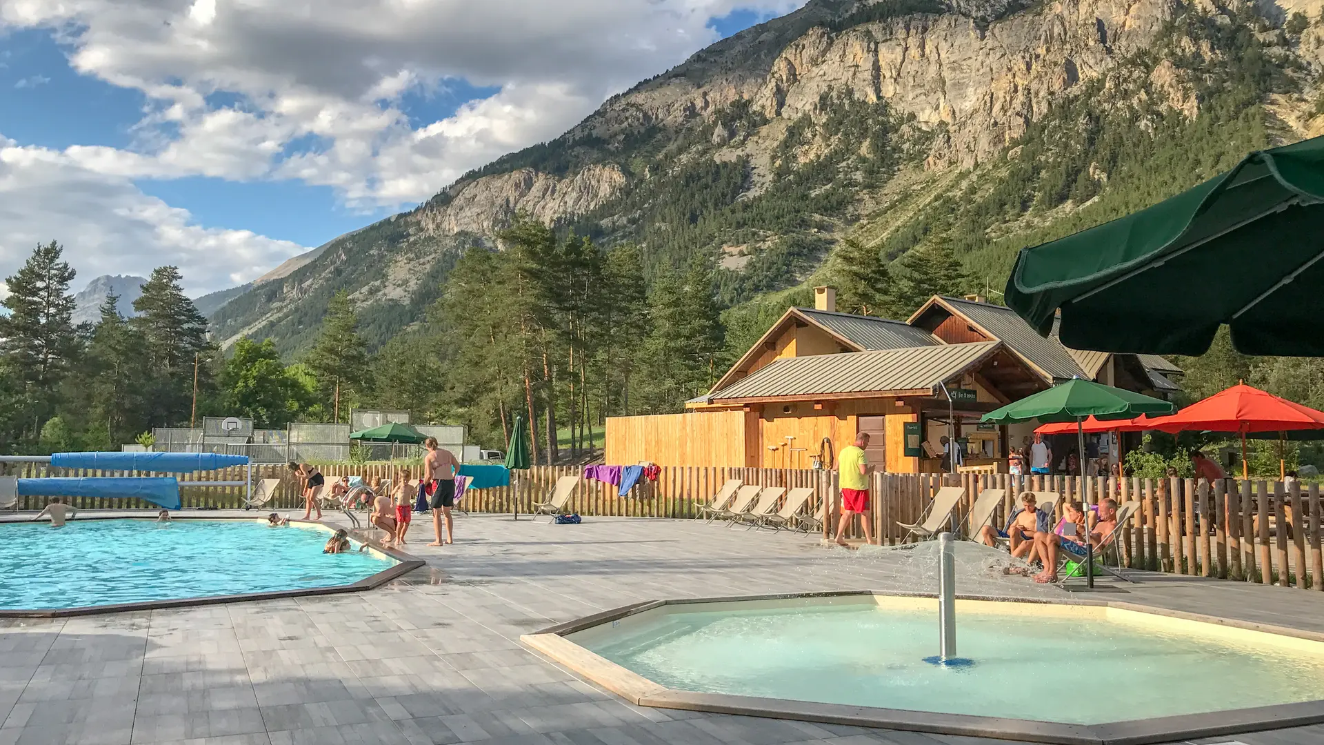 camping piscine clarée