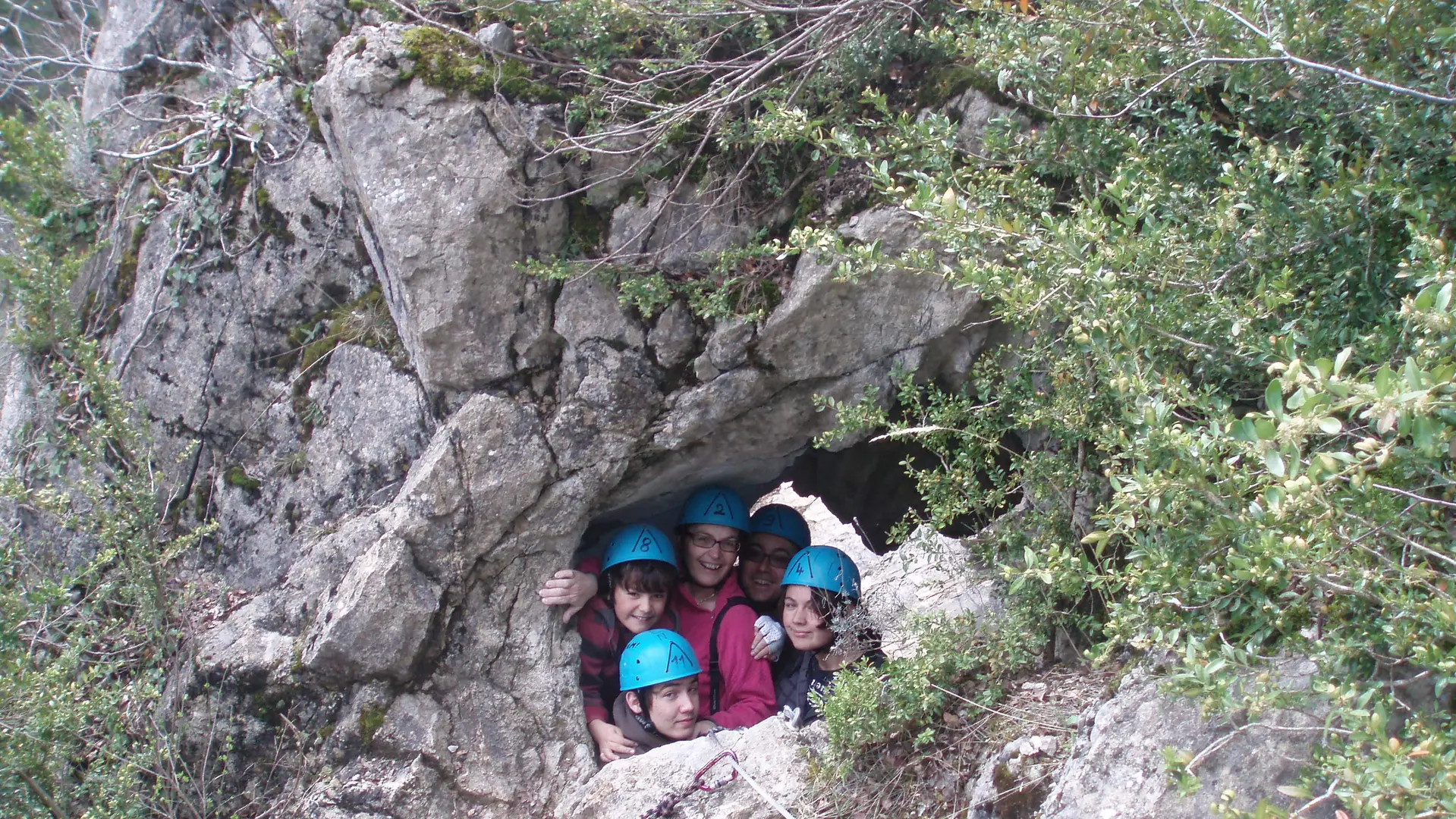 Via ferrata avec le bureau des guides des 2 Vallées