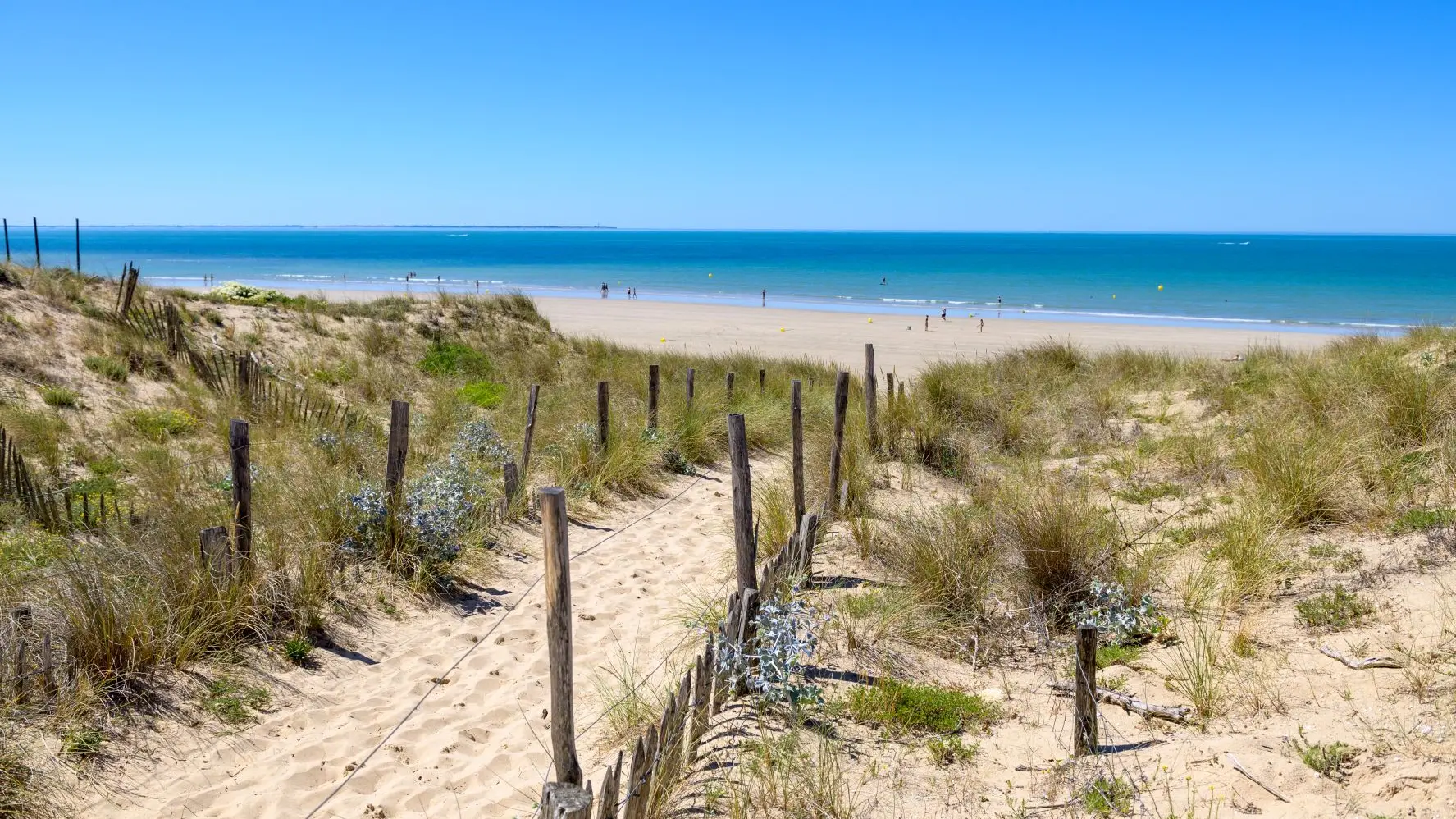 Accès plage