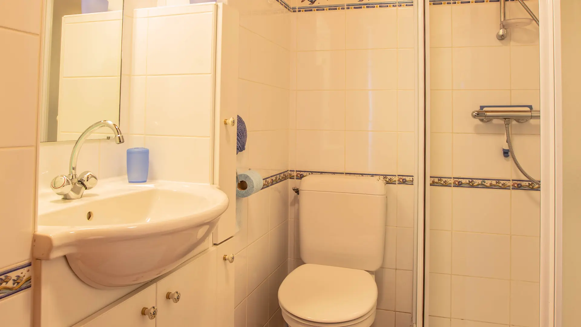 Bathroom with shower