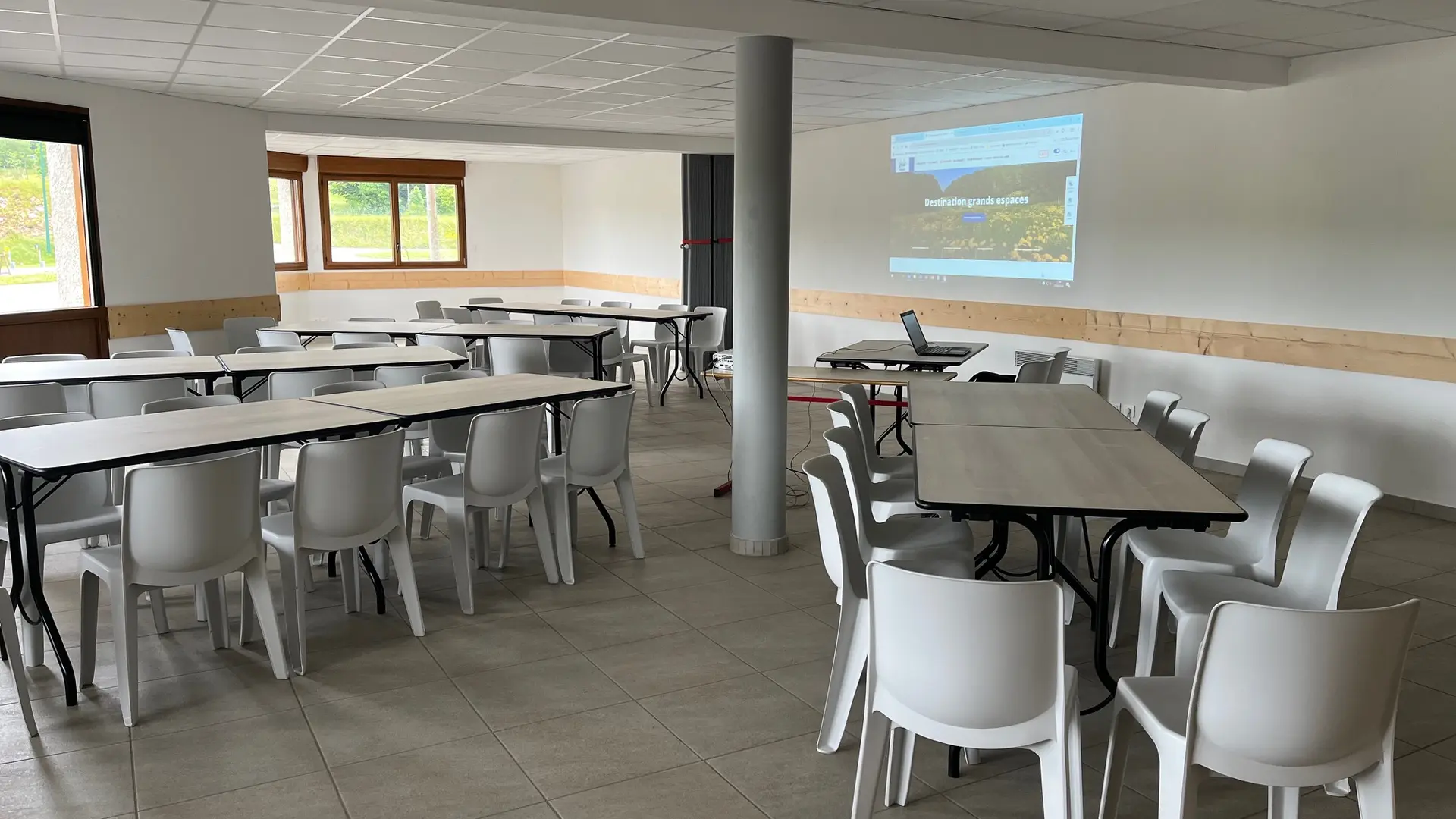 Salle hors sac du Stade de Biathlon des Plans d'Hotonnes_Haut Valromey