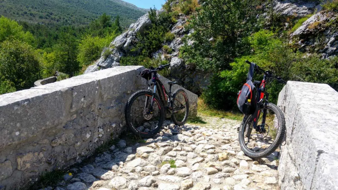 Vélos sur le pont