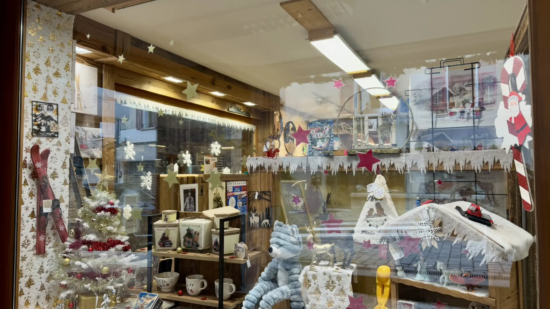 Vitrine de Noël