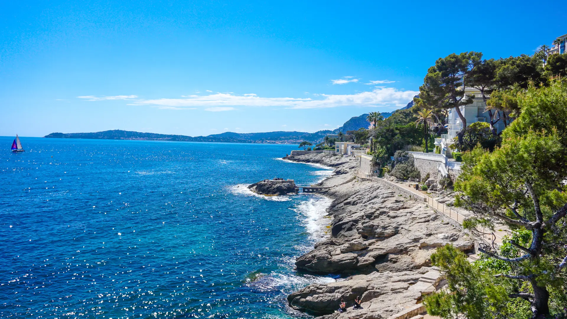 Sentier du littoral- Cap d'Ail