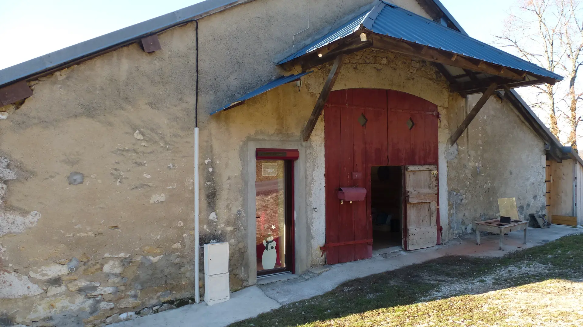 L'entrée de la boutique