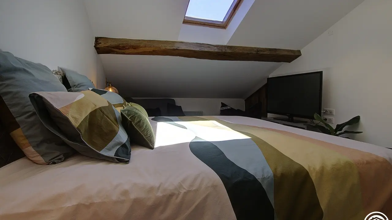 puis de lumière sur le lit king size