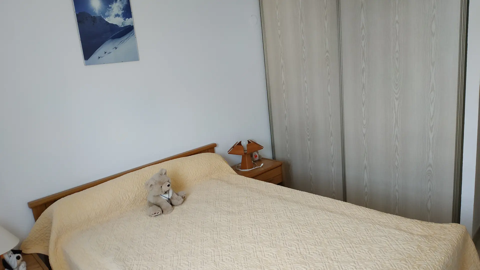 Chambre double - Appartement Serre-Ponçon