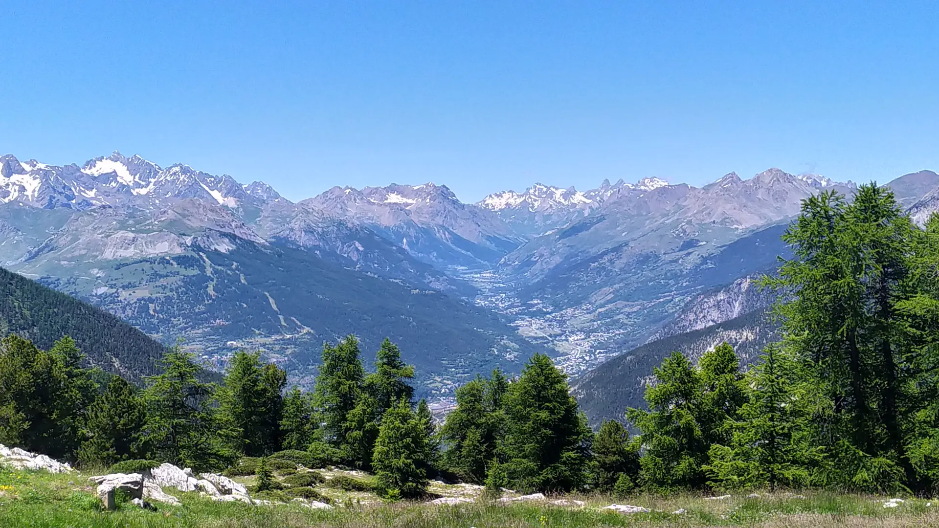 Vue depuis le Fort de la Lausette