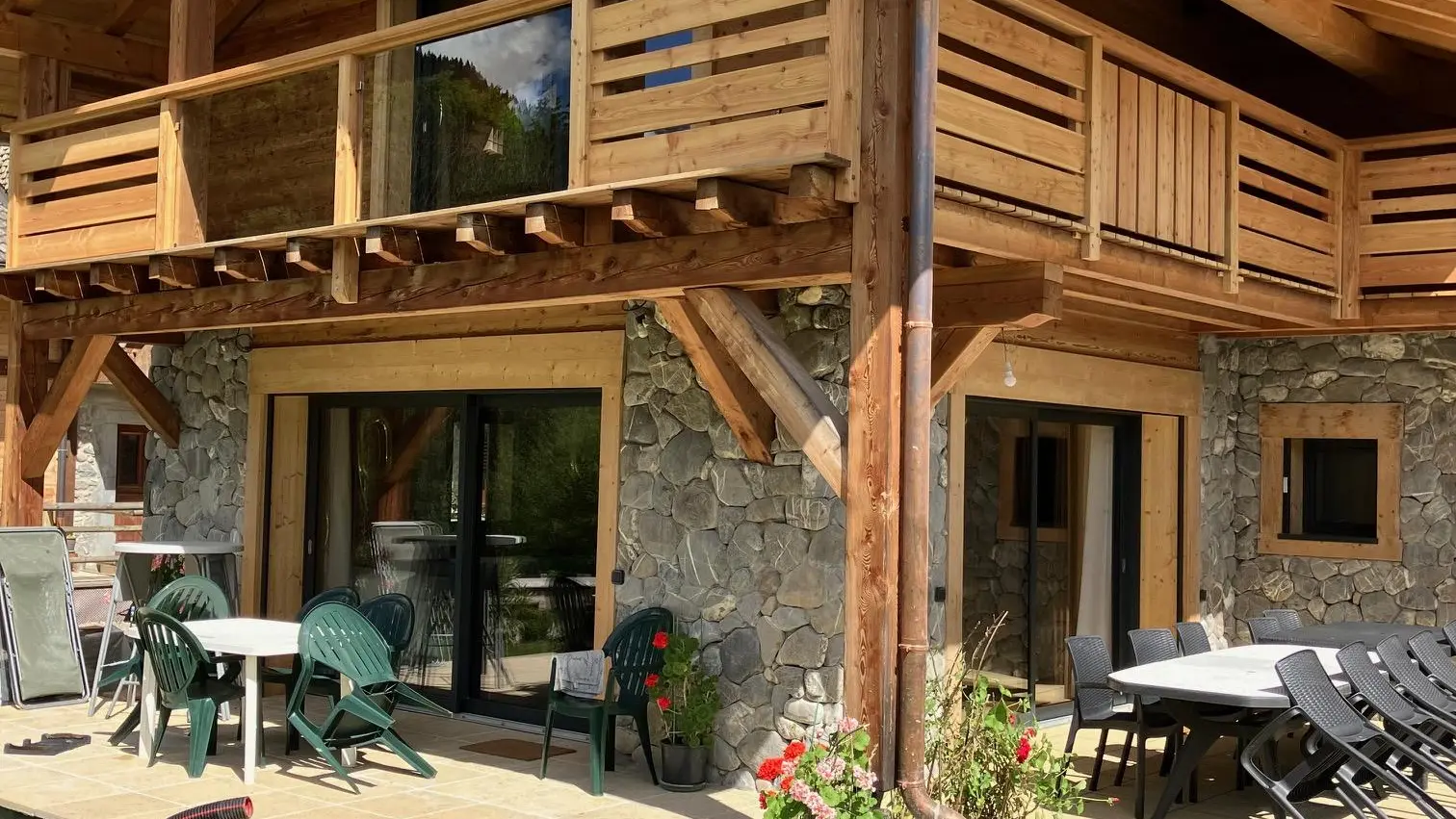 terrasse et jardin