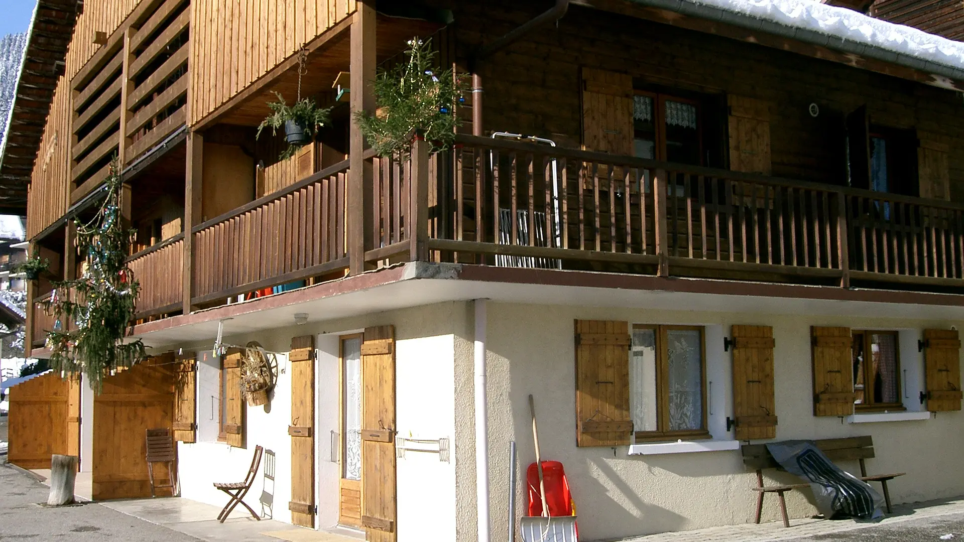 Extérieur chalet hiver/Outside of the chalet- Ch'Armand - Le Grand-Bornand