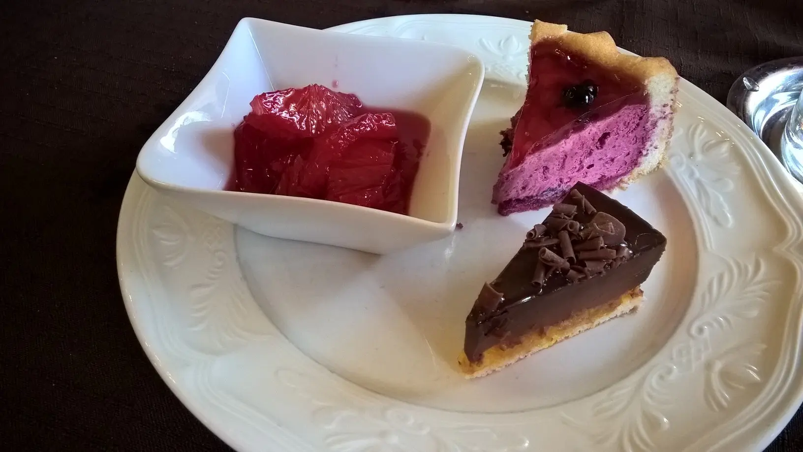 Assiette de desserts