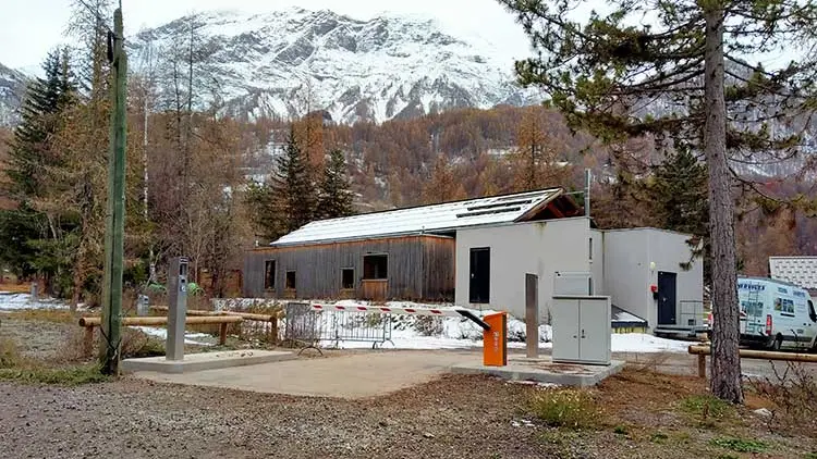 Aire Camping-Cars Base de loisirs Orcières