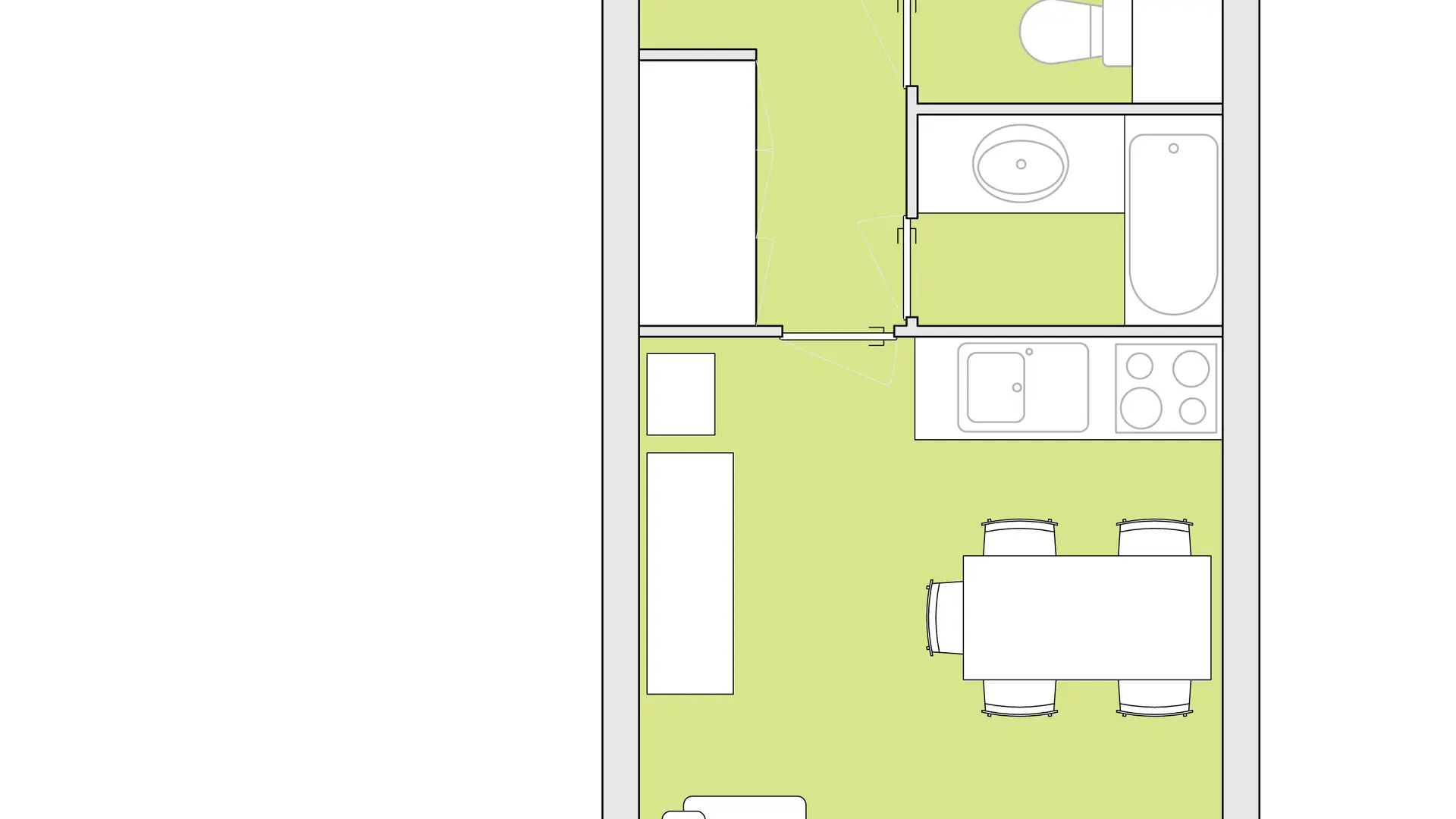 Plan - Champel B (le Nichouette) - Le Grand-Bornand