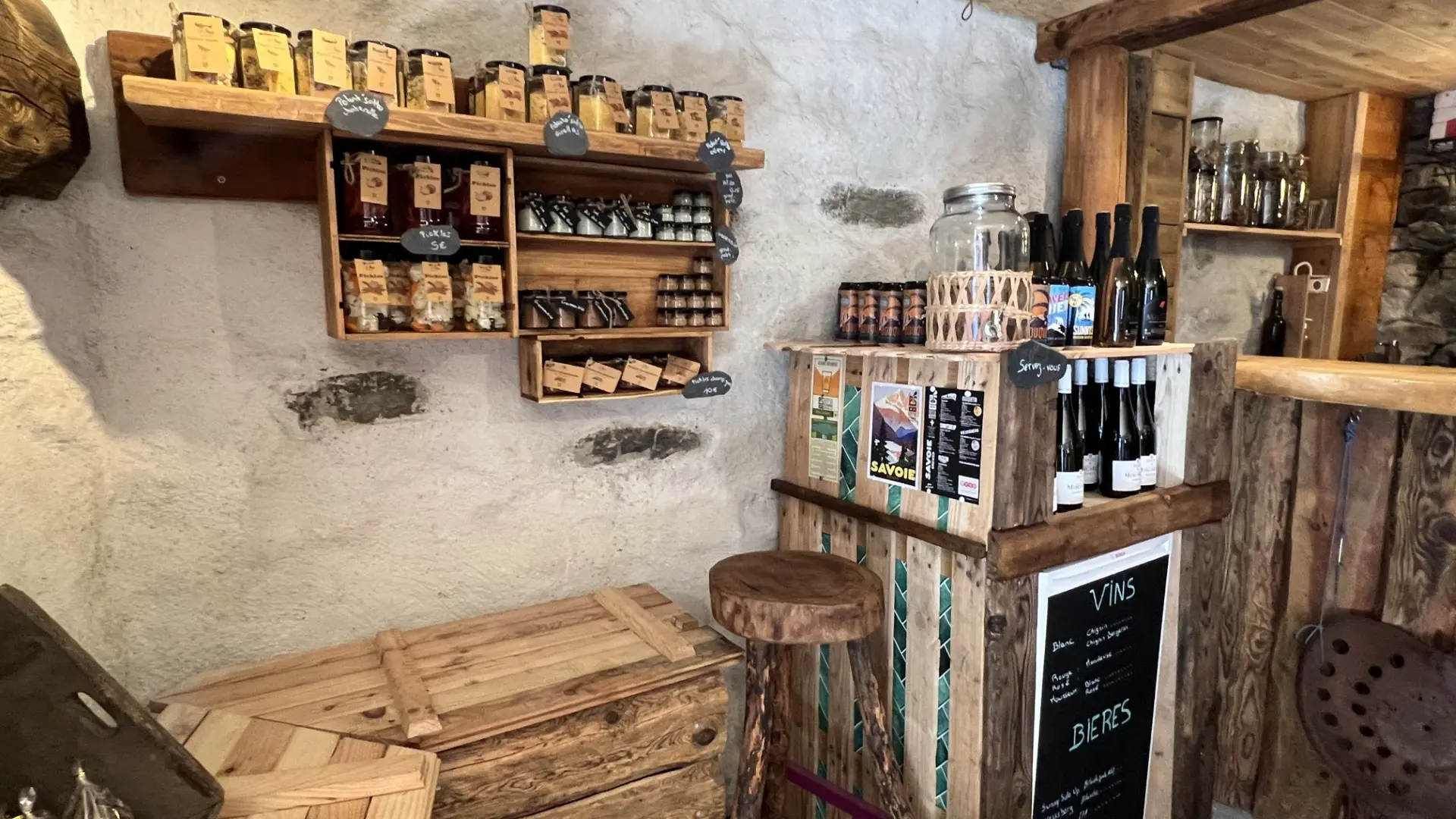 Intérieur magasin