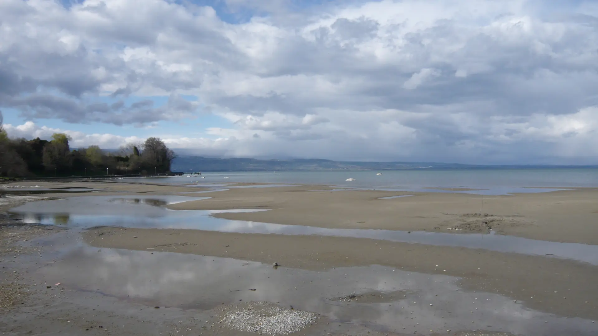 Plage hiver année bissextile