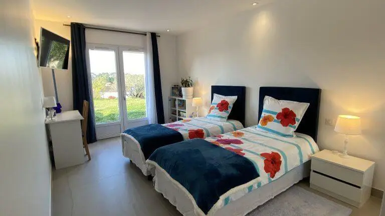 Maison SmartAzur-Chambre Bleue Azur-Chambres d'Hôtes-VENCE-Gîtes de France Alpes-Maritimes