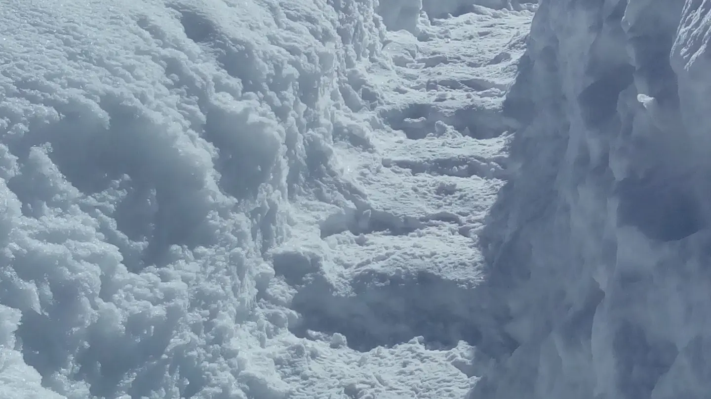 Accès au chalet en hiver