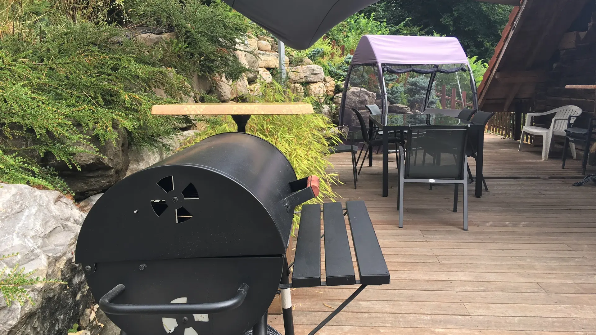 Terrasse - Le Galetas de la Tournette - Les Clefs, Haute-Savoie