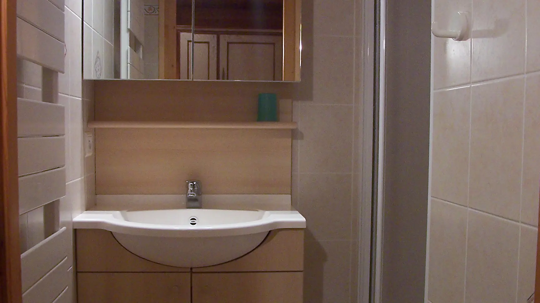 Salle de bain avec douche/Bathroom with a shower-Buissière n°1-Le Grand-Bornand