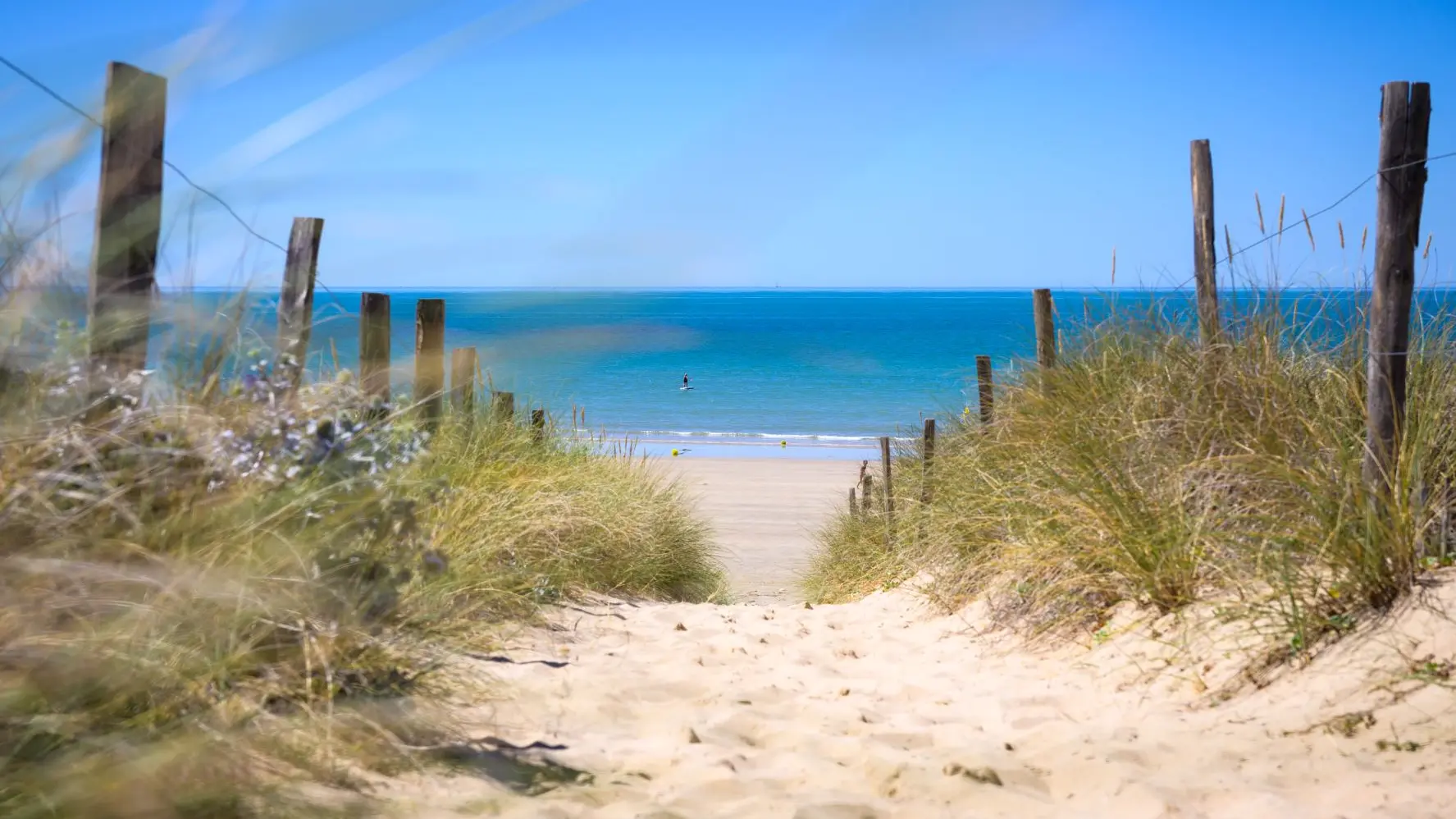 Accès plage