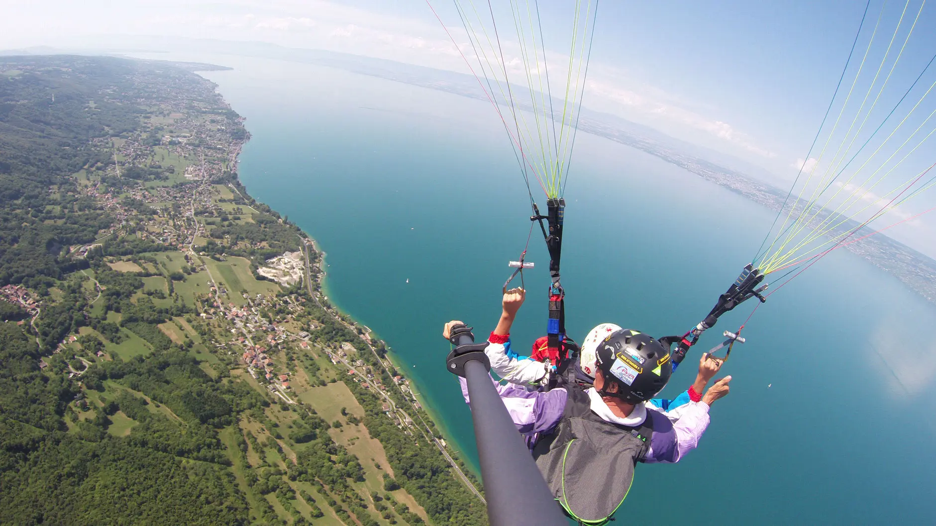 Baptême en parapente