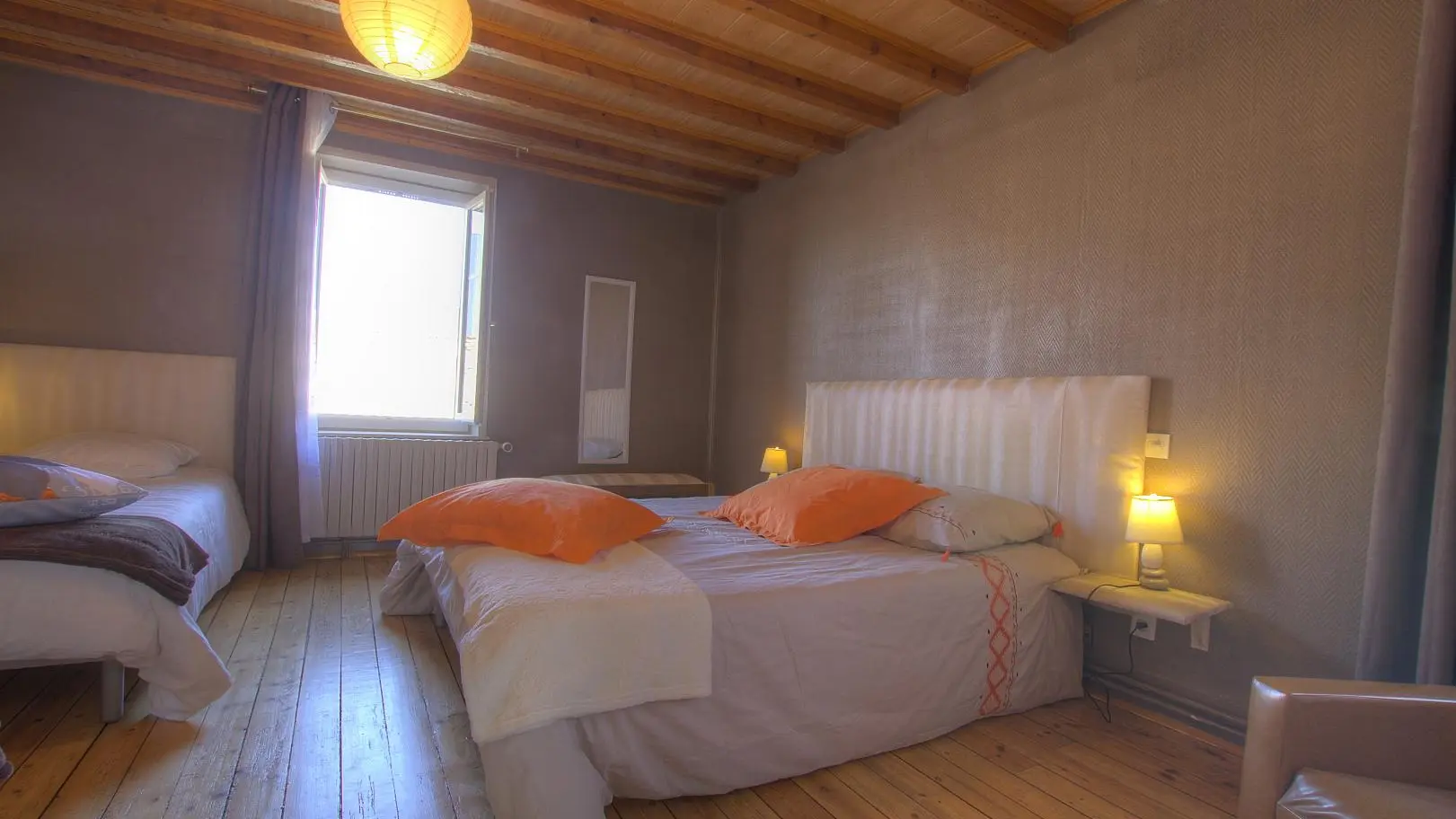 Chambre de 4 personnes.