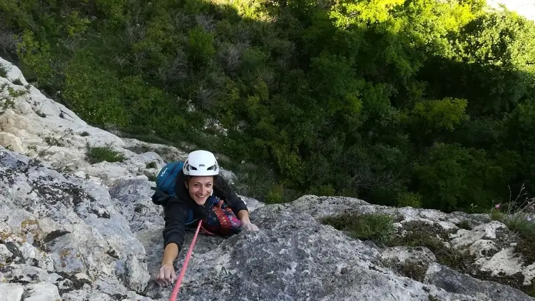 Escalade à Hauteville avec Eric Chaxel