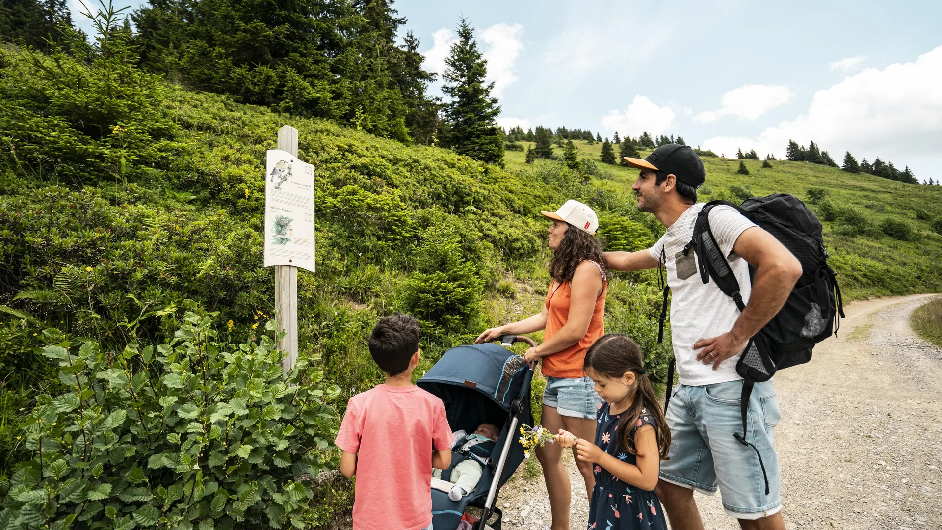 Balade en famille sur le sentier des oiseaux