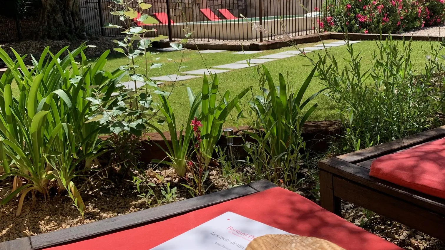 Farniente dans le jardin