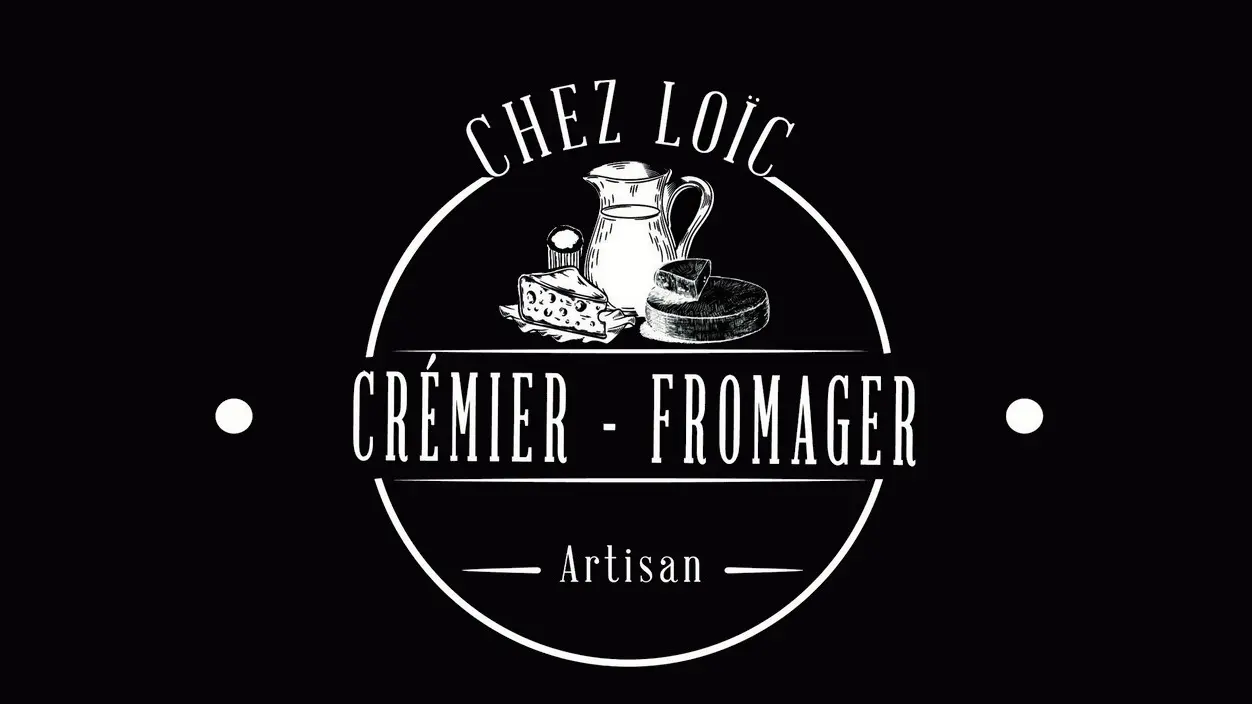 Cheese and dairy shop Chez Loïc Fromagerie in Mouriès Logo