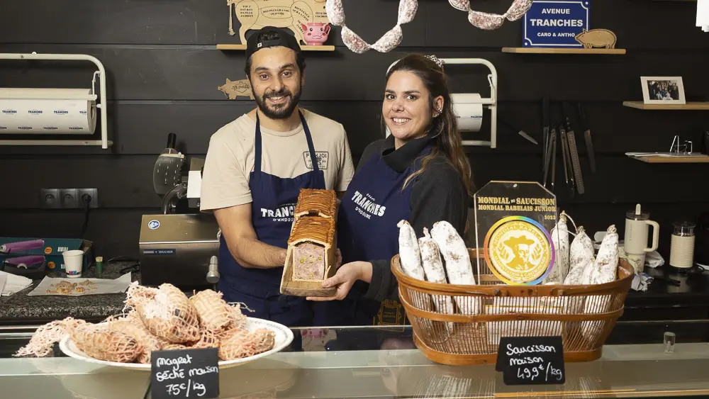 couple de commerçants