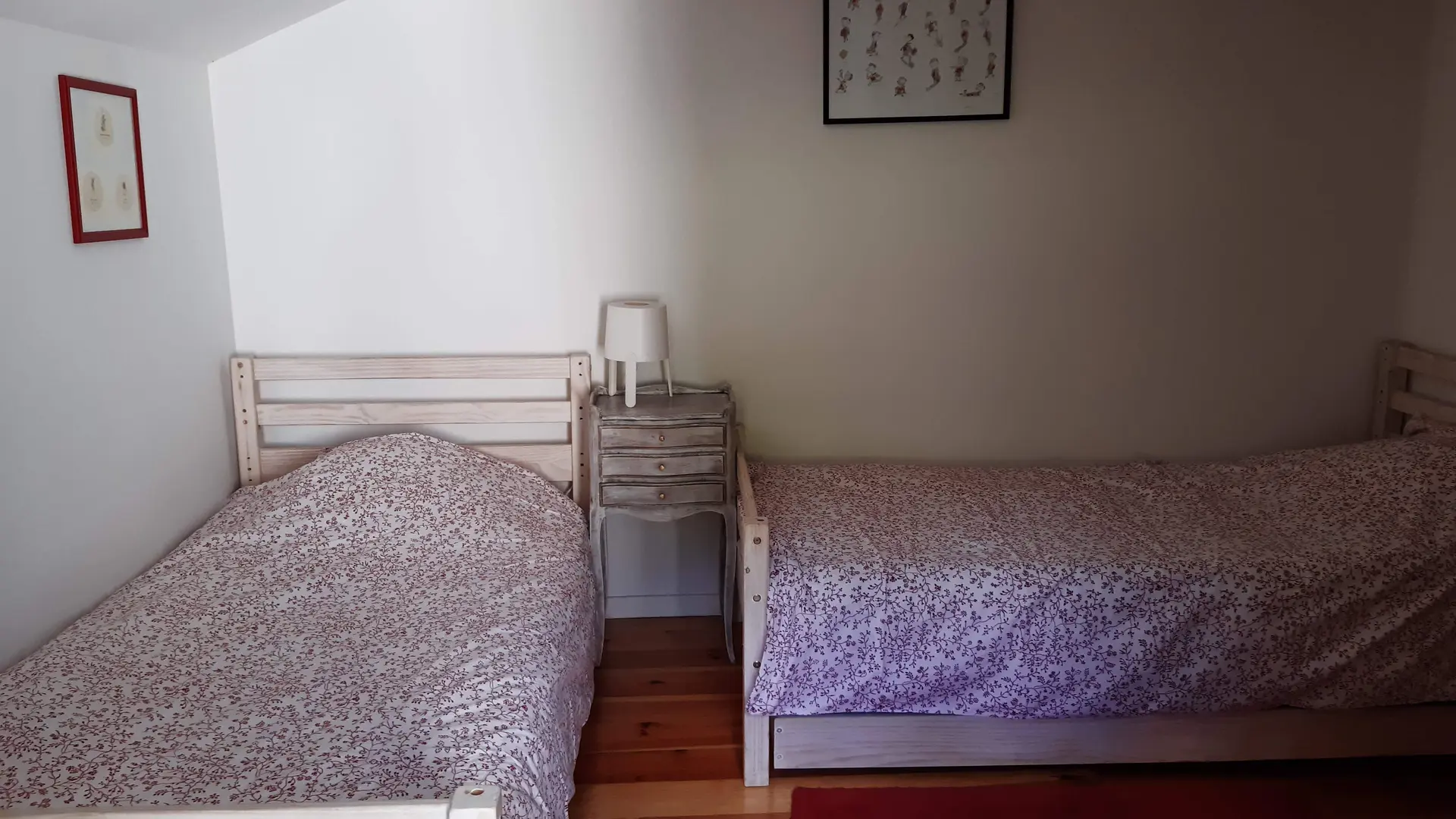 Chambres lits jumeaux