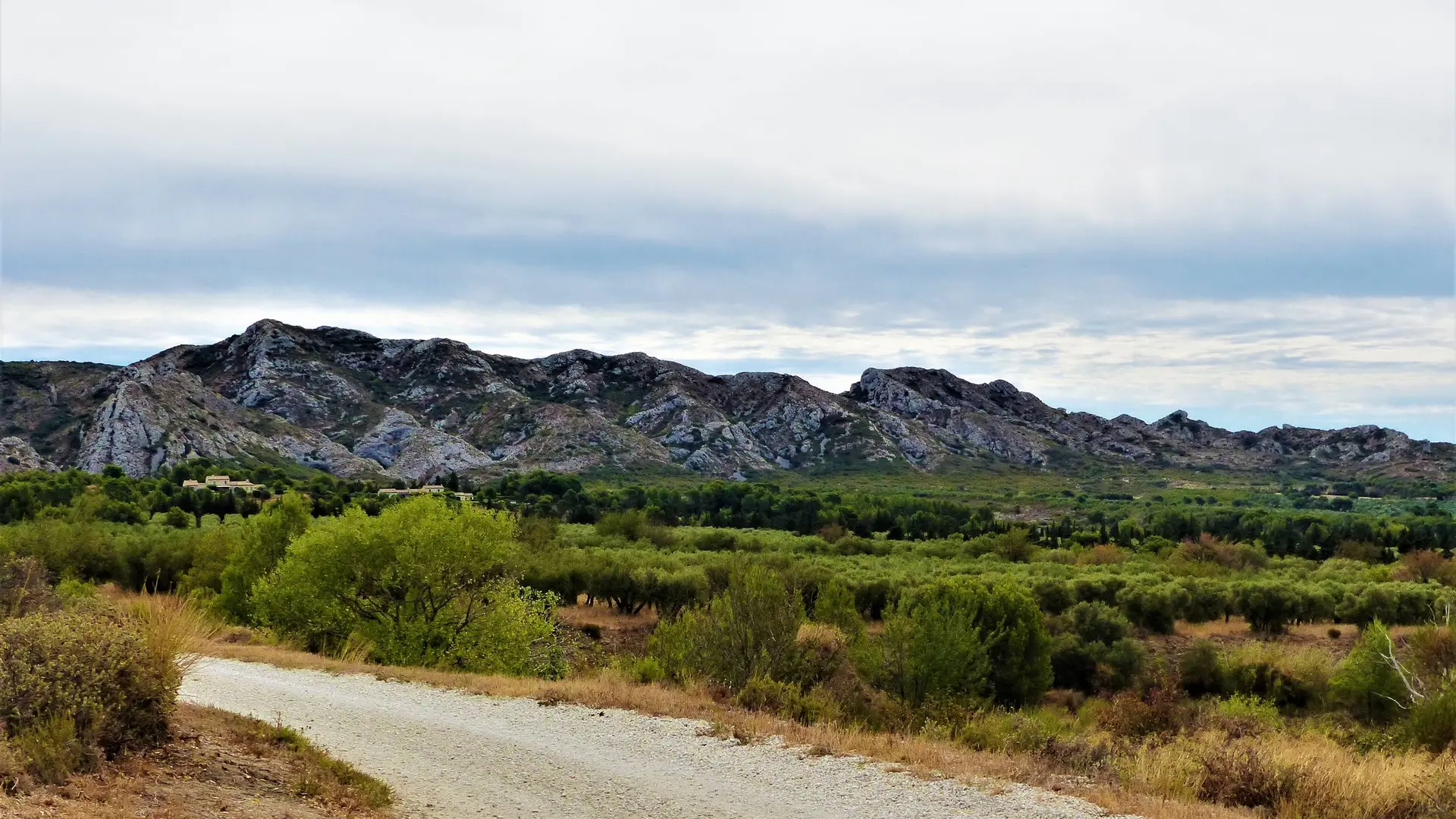 Vue sur la crête des Grands Calans