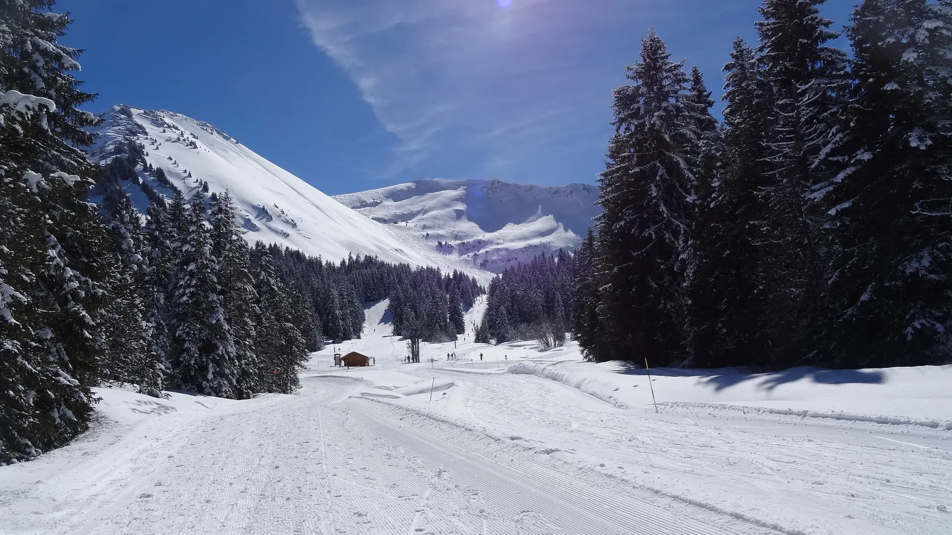 Plateau de Sommand en hiver