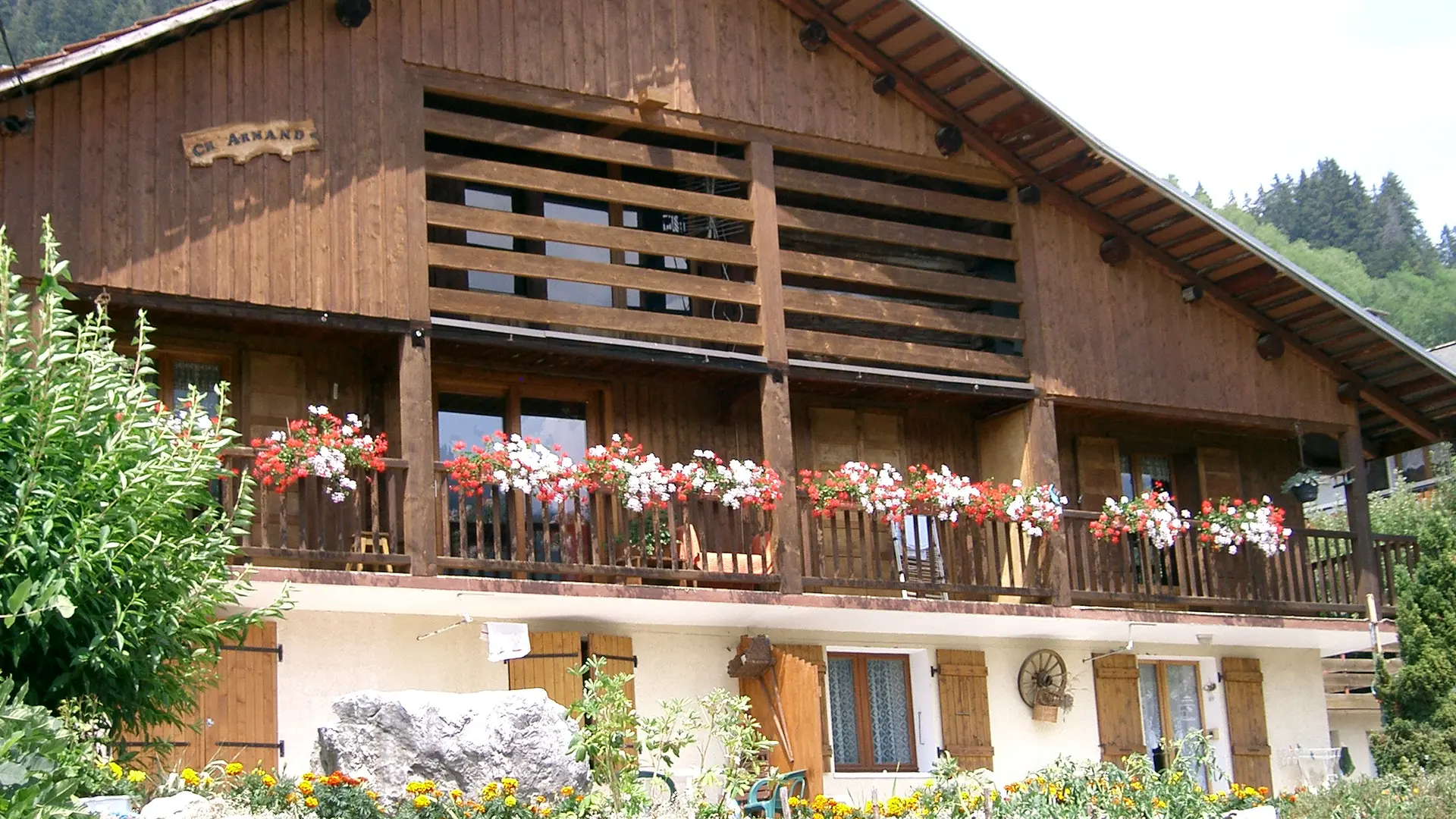 Facade principale été/Main facade - Ch'Armand - Le Grand-Bornand