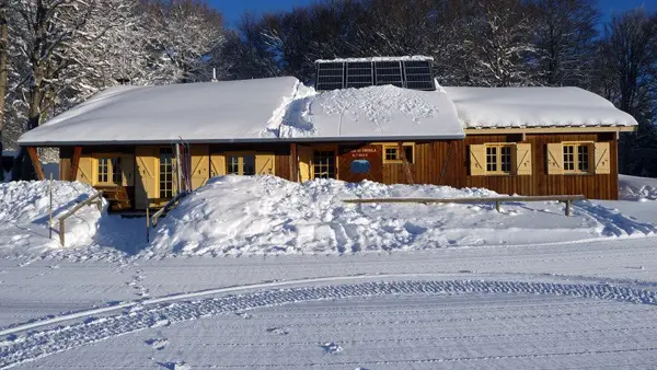 le refuge en hiver