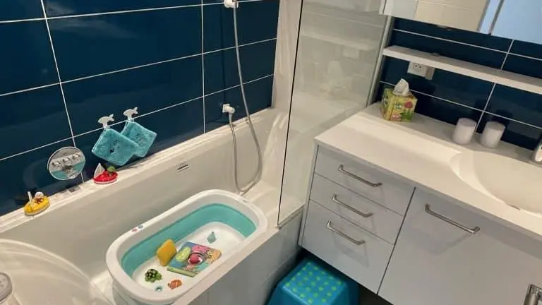 Maison SmartAzur-Chambre Bleue Azur-Salle de bains-Chambres d'Hôtes-VENCE-Gîtes de France Alpes-Maritimes