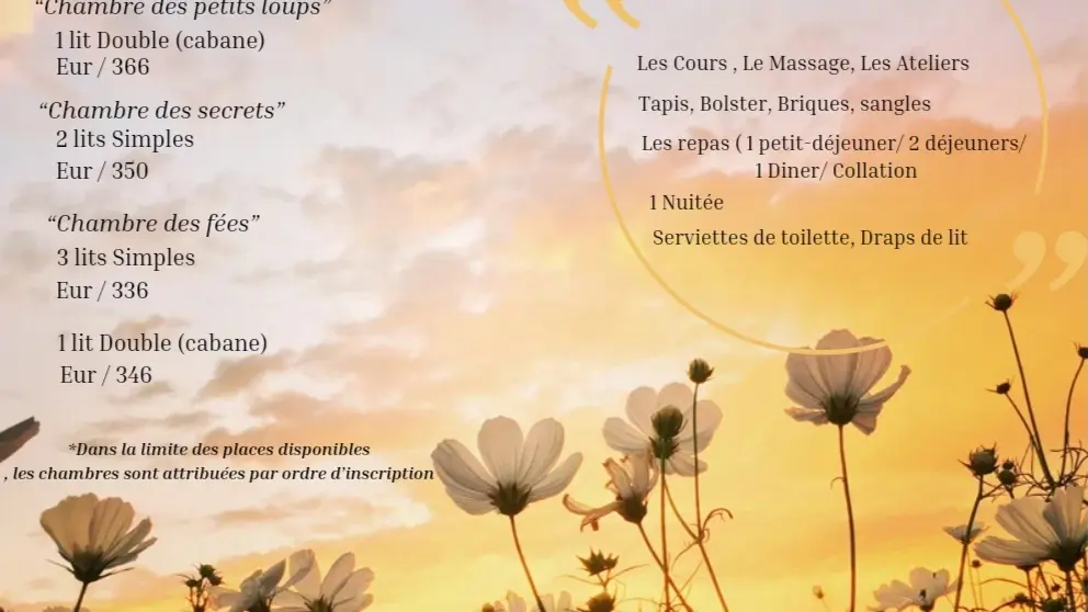 Les tarifs