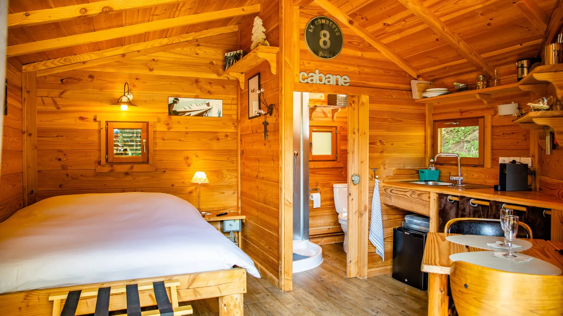 intérieur cabane dans les arbres