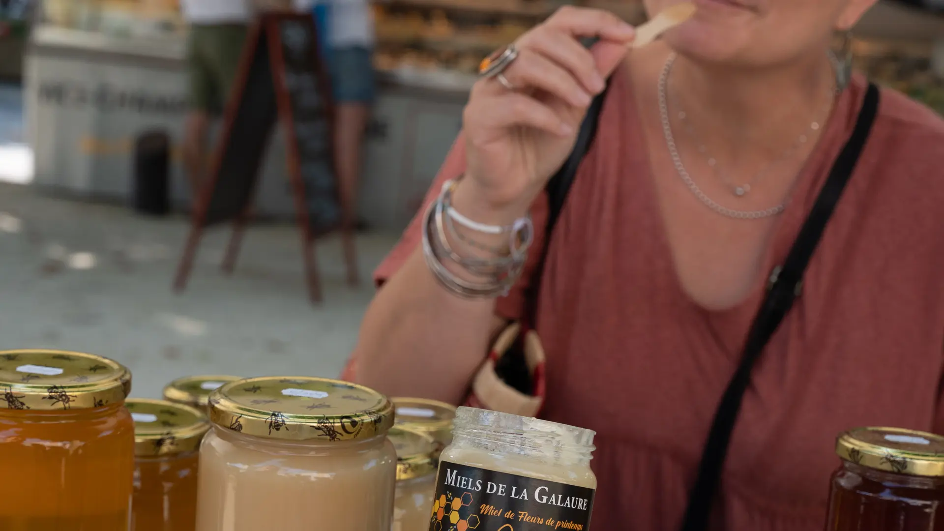 Dégustation de miel