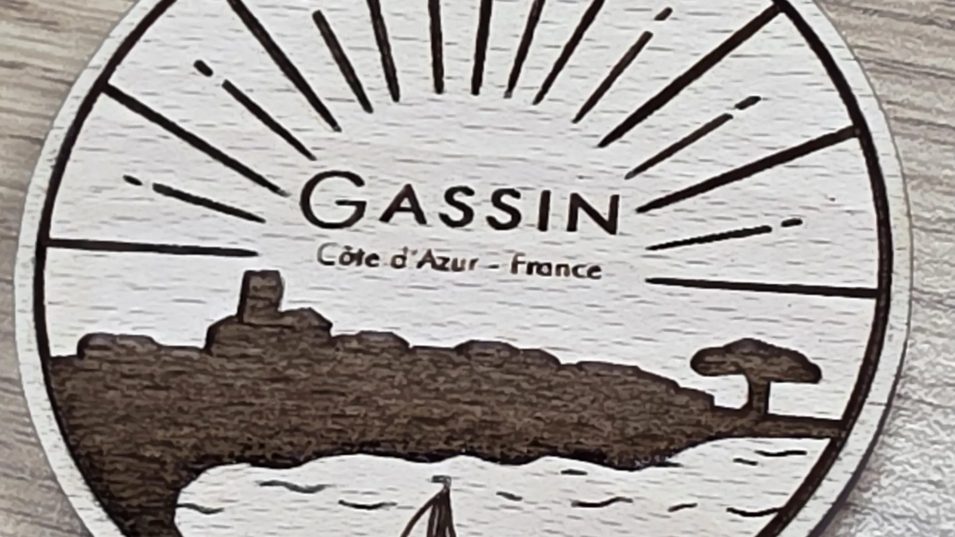 Magnet Gassin soleil