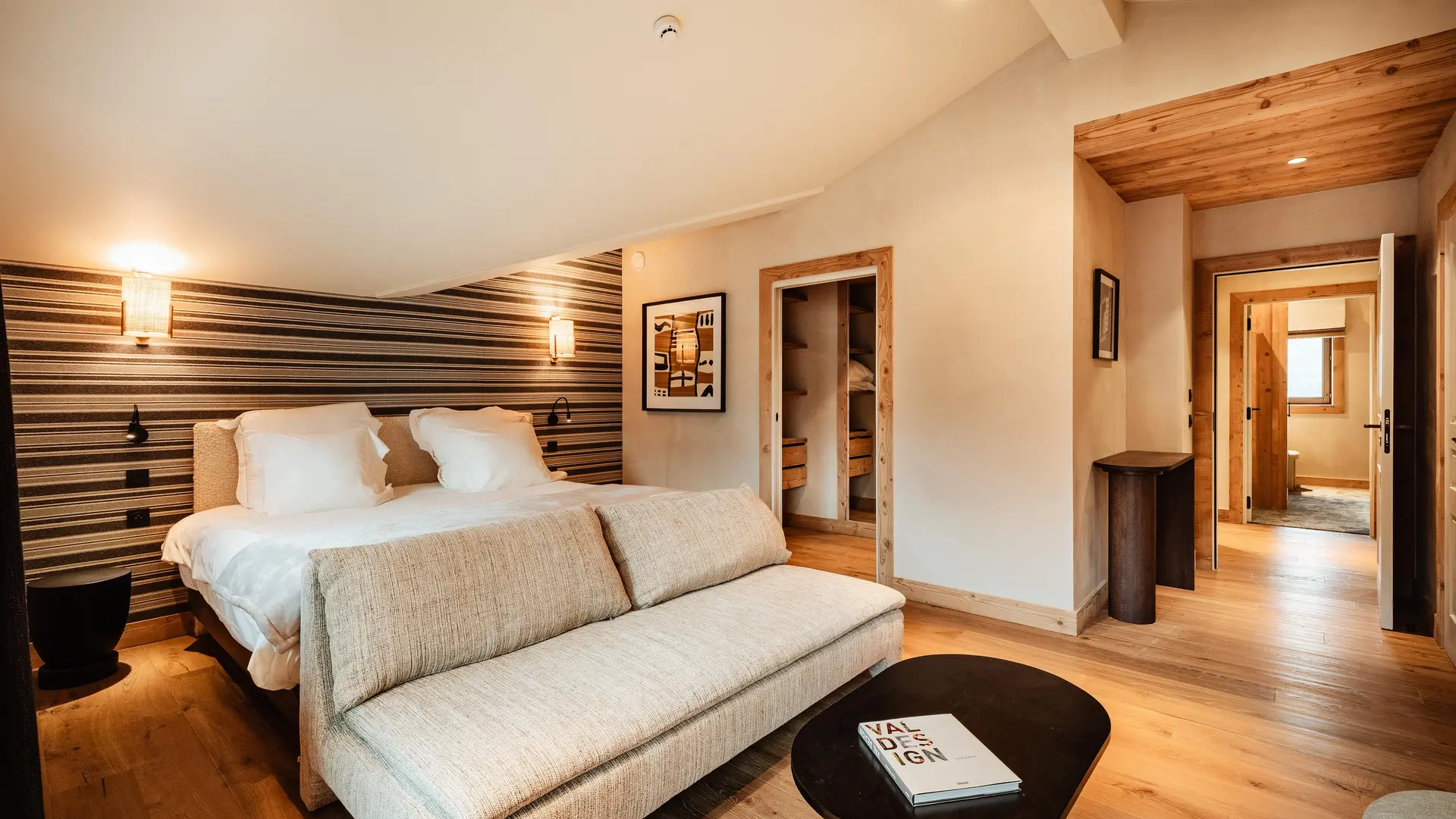 Chambre duplex_Résidence Le Cairn_Val d'Isère