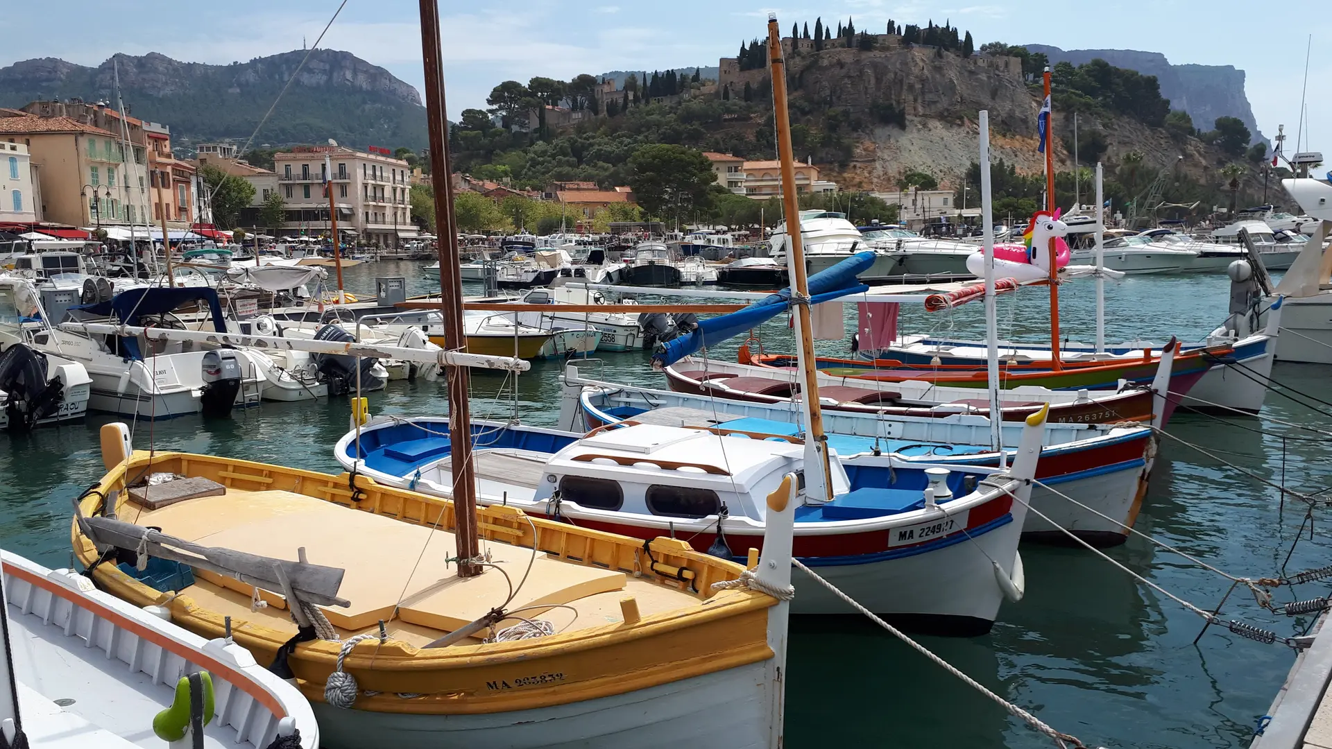 pointus port de Cassis