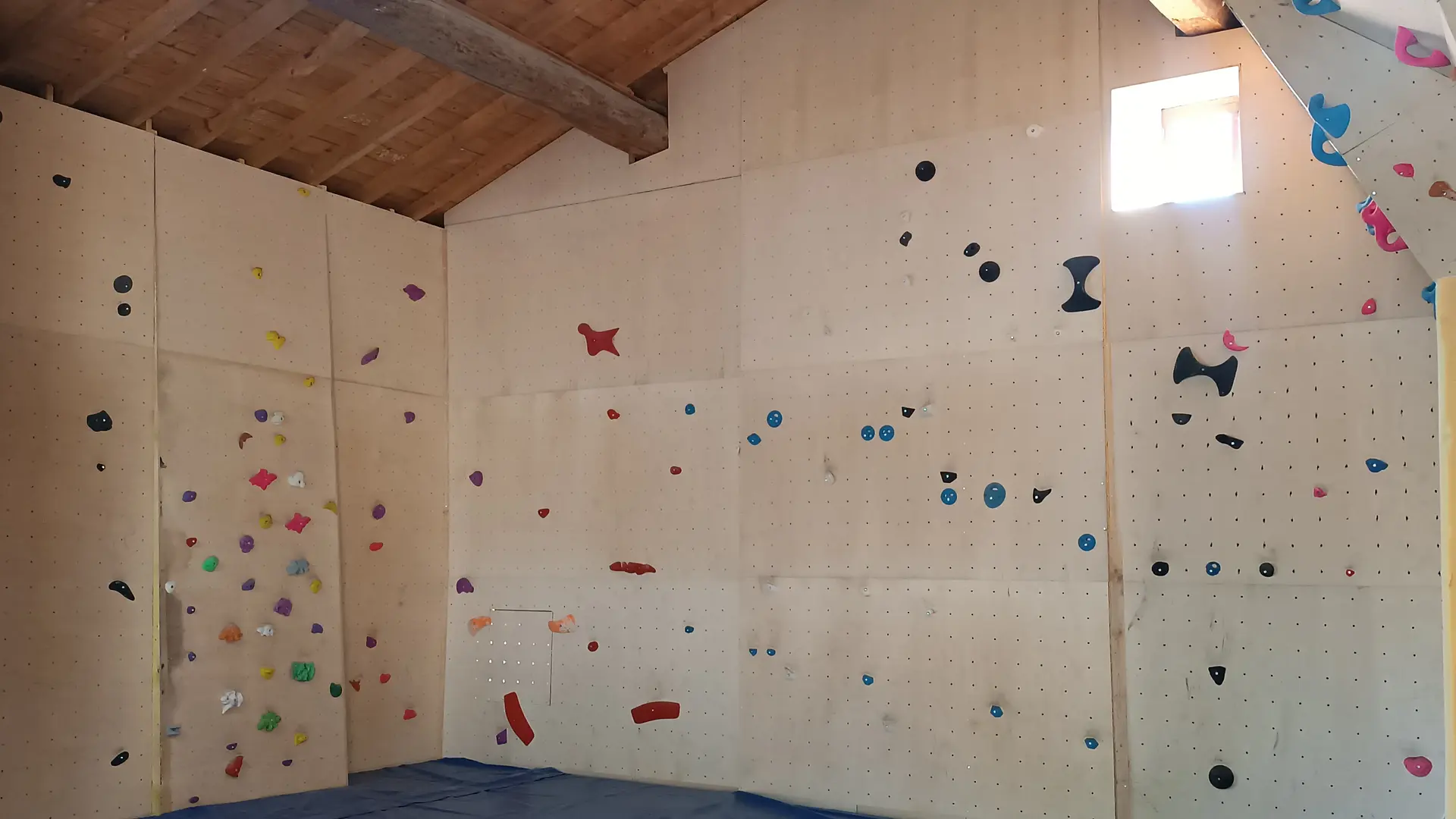 Mur d'escalade